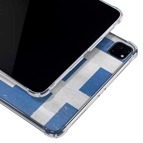 Greece Flag Distressed iPad Cases